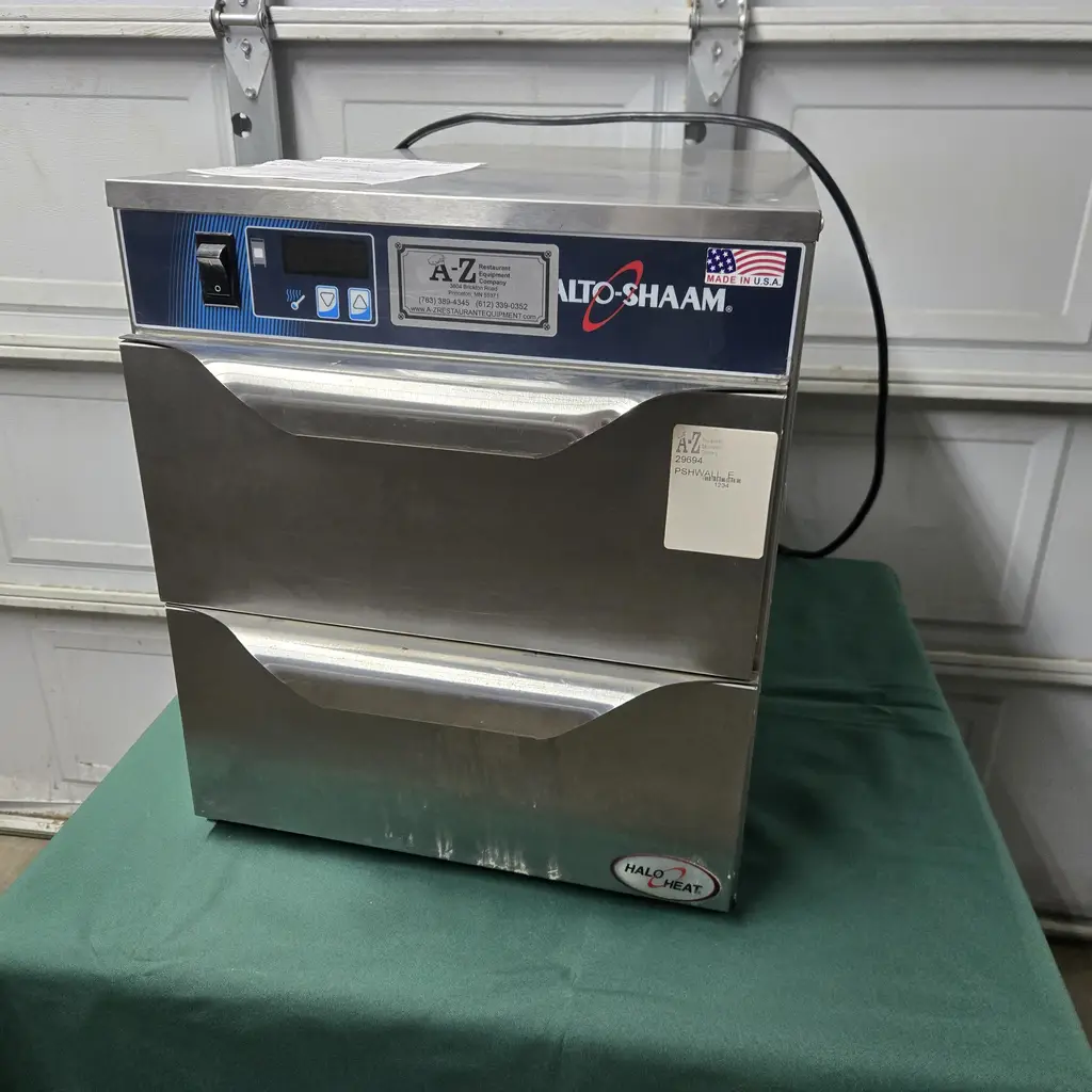 ALTO SHAAM 2 DRAWER WARMER ON CASTERS