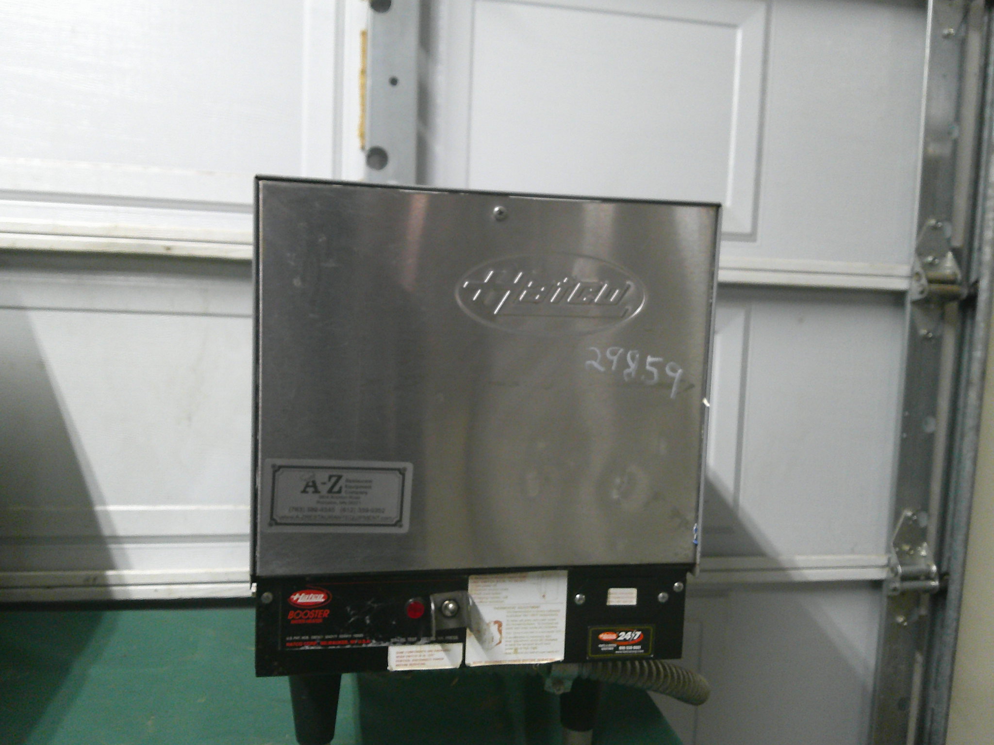 HATCO BOOSTER HEATER NSF