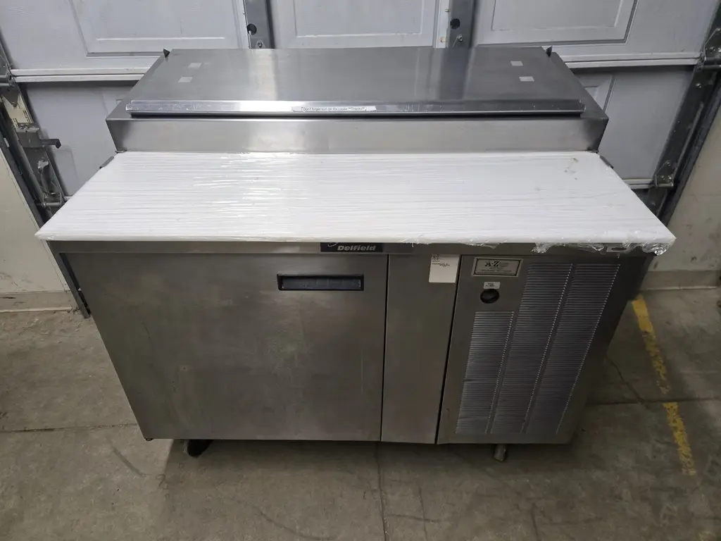 DELFIELD 1 DOOR PREP TABLE ON CASTERS NSF