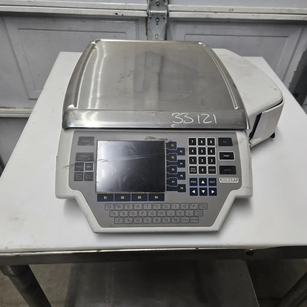 HOBART PRICE COMPUTING SCALE WITH LABEL PRINTER
