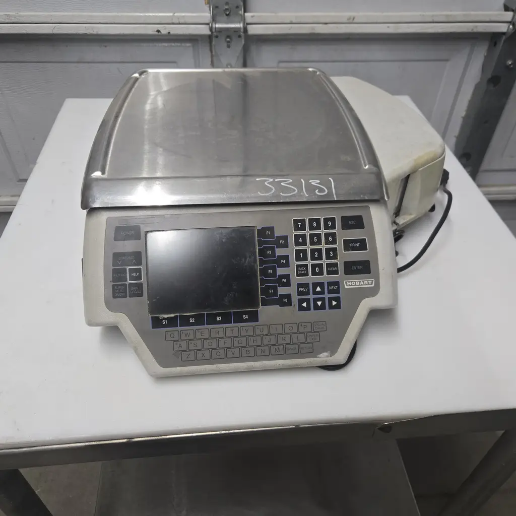 HOBART PRICE COMPUTING SCALE WITH LABEL PRINTER
