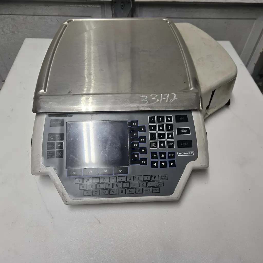 HOBART PRICE COMPUTING SCALE WITH LABEL PRINTER