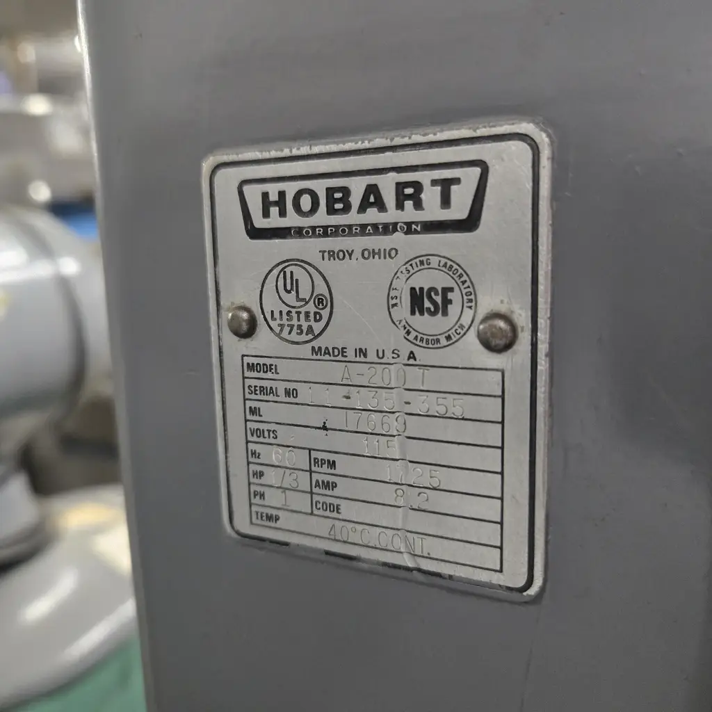 HOBART 20 QT MIXER