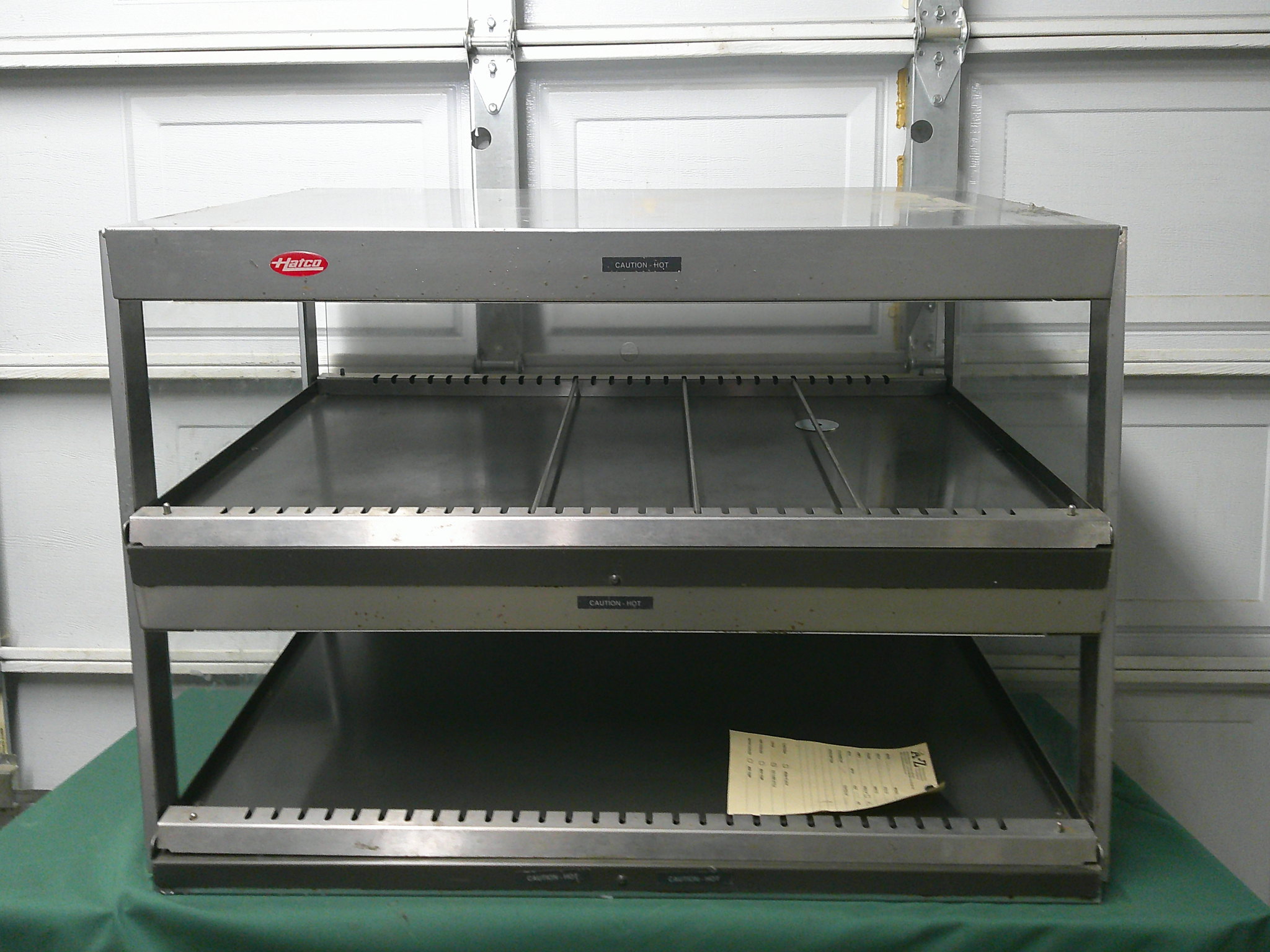 HATCO DIAL CONTROLLED FOOD WARMER - UPPER AND LOWER COMPARTMENT ON LEGS