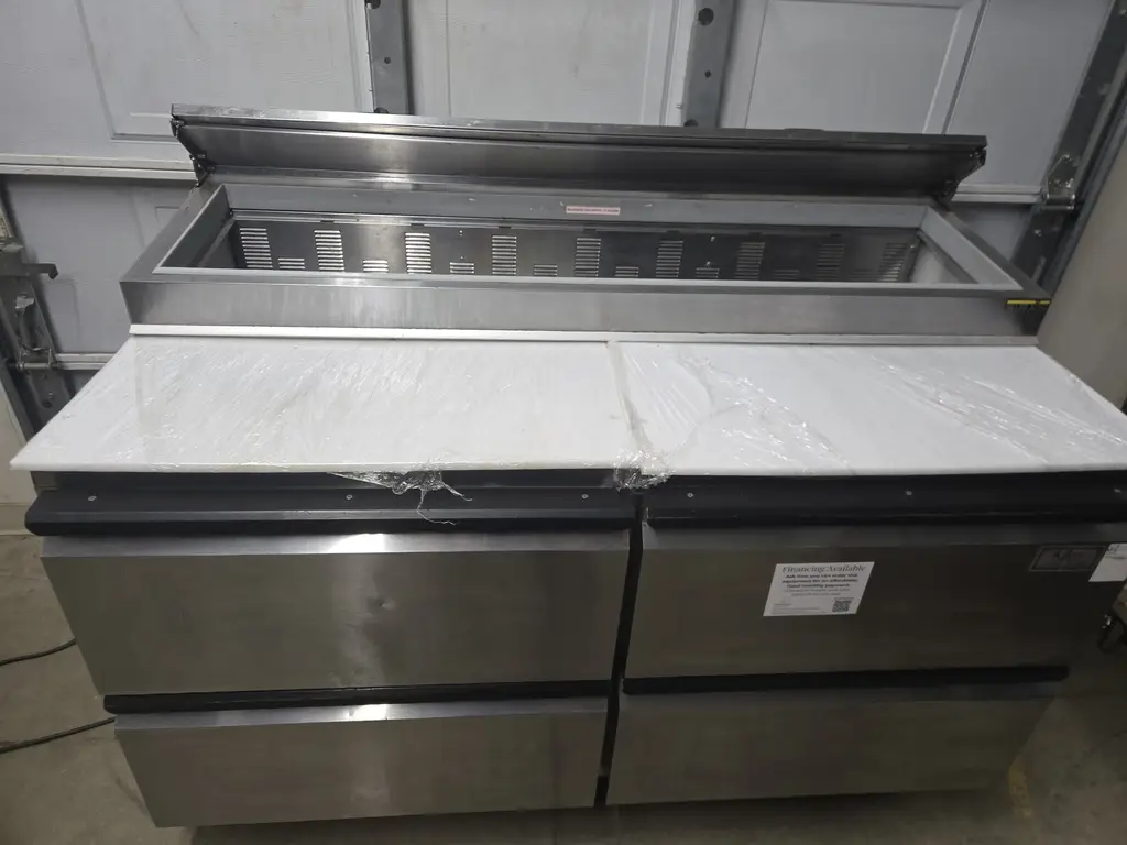 SILVER KING PREP TABLE