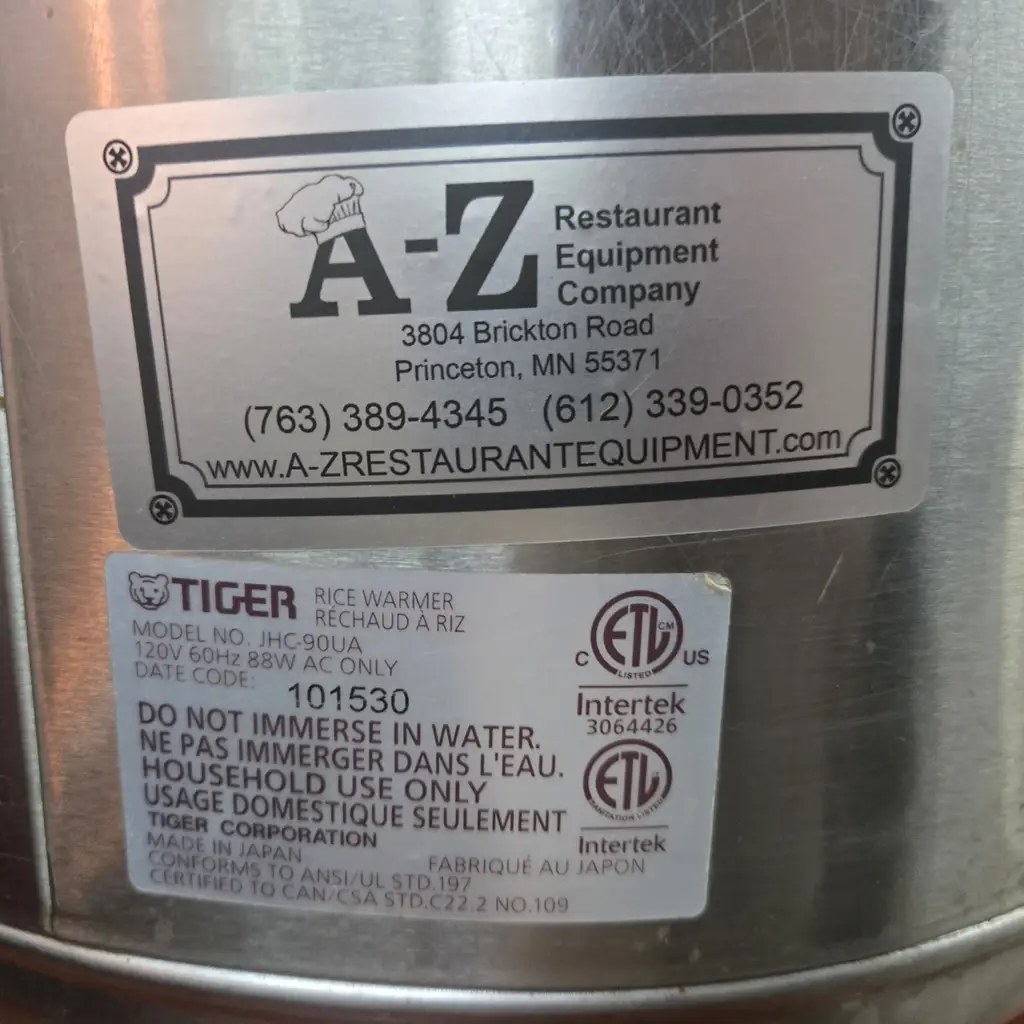 TIGER 50 CUP RICE COOKER