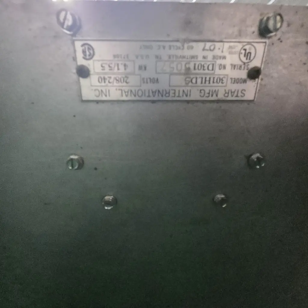 STAR 15LB COUNTER TOP FRYER