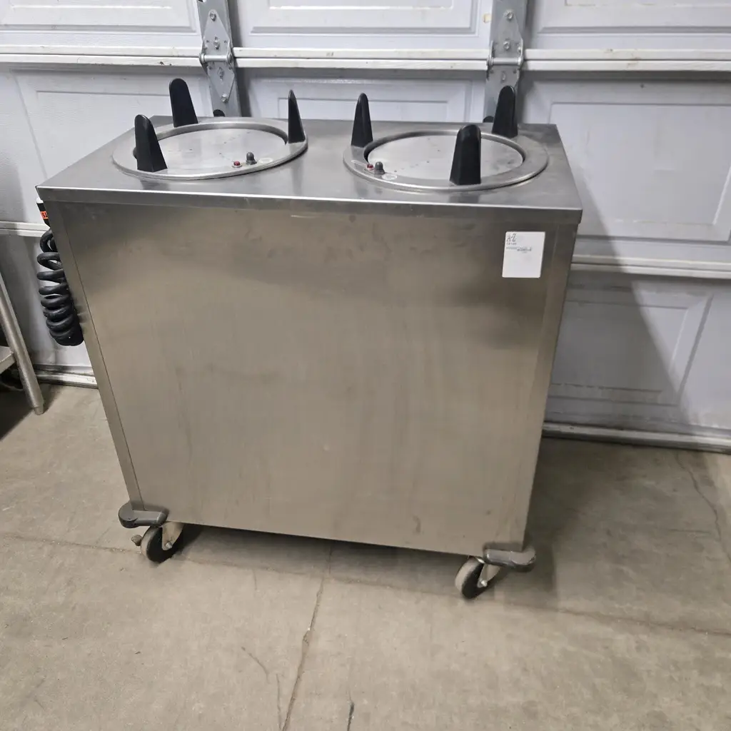 NEW LAKESIDE HEATED DOUBLE LOWERATOR ON CASTERS - FITS 11IN PLATES - NSF APPROVED