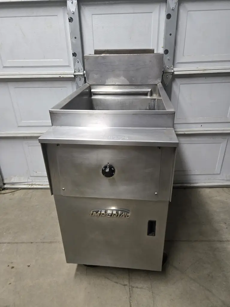IMPERIAL 2 BASKET PASTA FRYER ON CASTERS