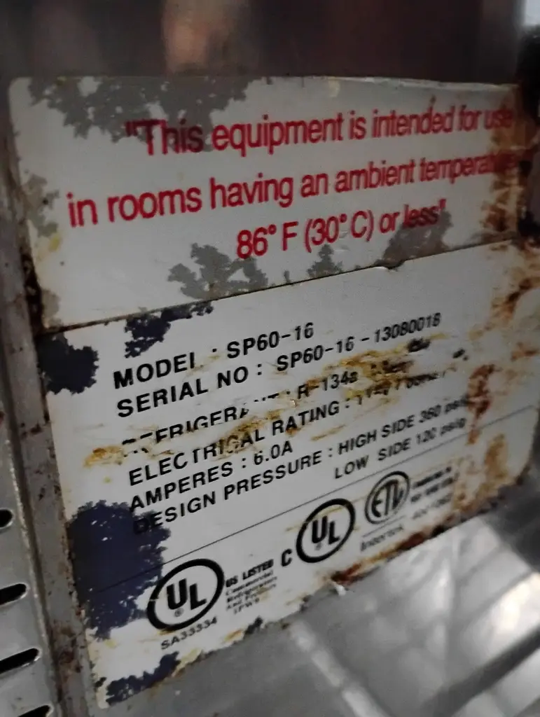 NOR-LAKE 60IN PREP TABLE