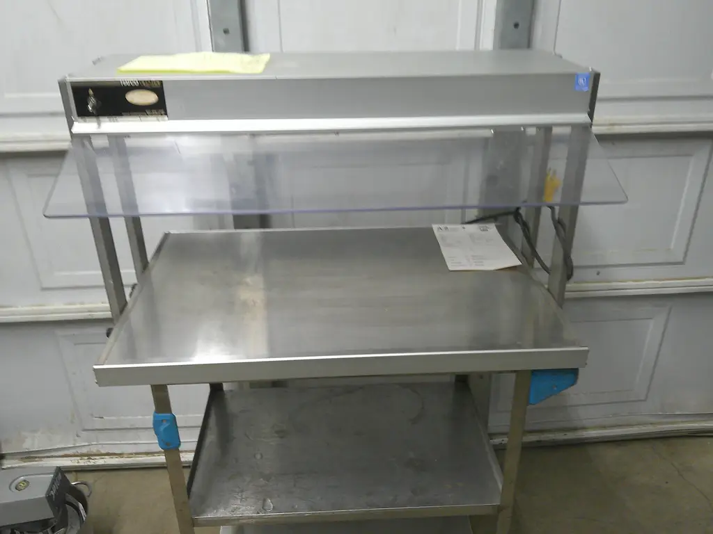 HATCO BUFFET WARMER WITH DOUBLE SNEEZE GUARD - NSF APPROVED