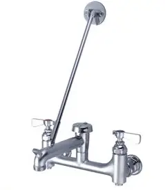 MOP SINK FAUCET WITH SUPPORT BRACKET