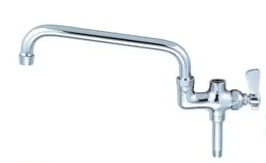 HEAVY DUTY ADD-A-FAUCET WITH 12 INCH SWING SPOUT - LEAD FREE - NSF61