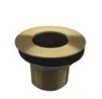 1 INCH I.P.S. BRASS DRAIN - 1.5 INCH LONG
