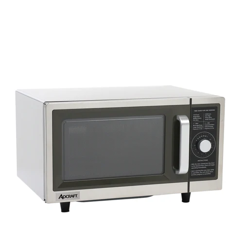 NEW ADCRAFT 1000 WATT DIAL MICROWAVE IN STAINLESS STEEL - ETL APPROVED