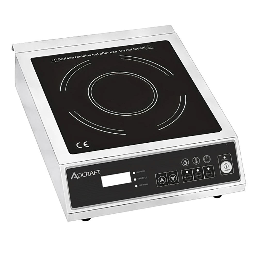 ADCRAFT FULL SIZE ELECTRIC INDUCTION COOKER 1800 WATT 120 VOLTS
