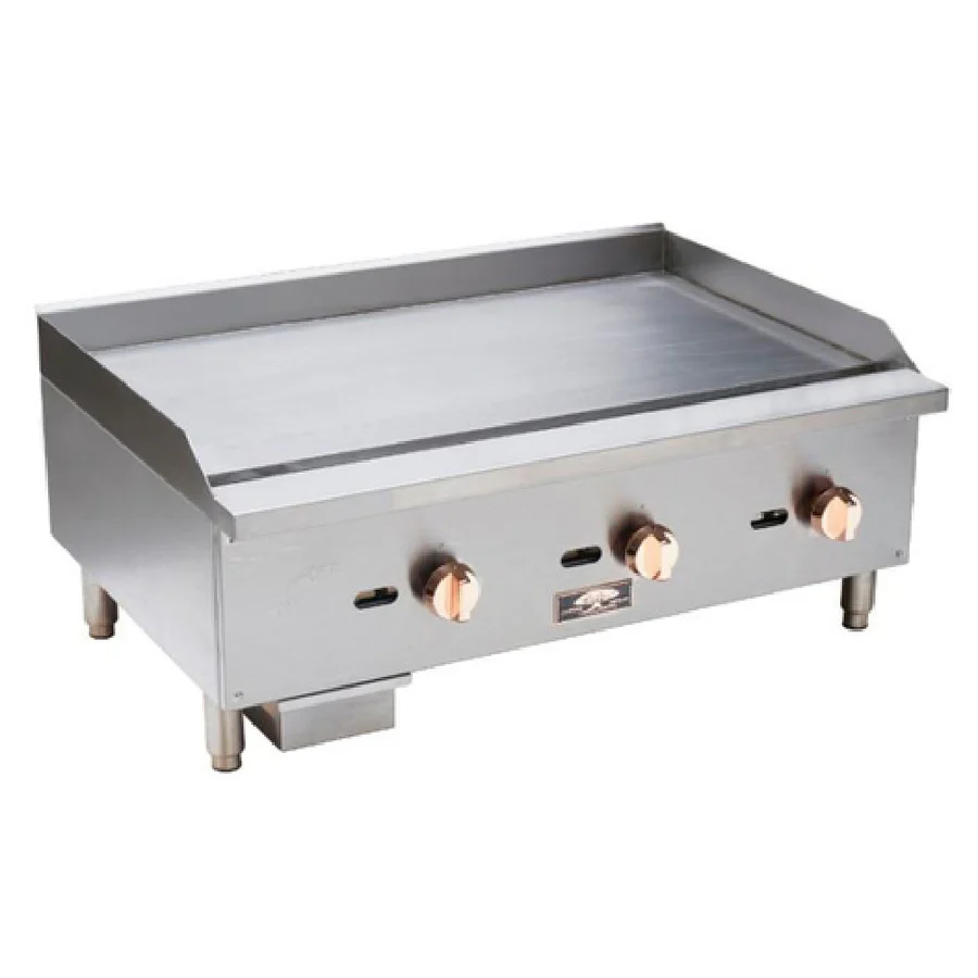 COPPER BEACH 16 INCH COUNTERTOP GRIDDLE - 30000 BTU - ETL APPROVED