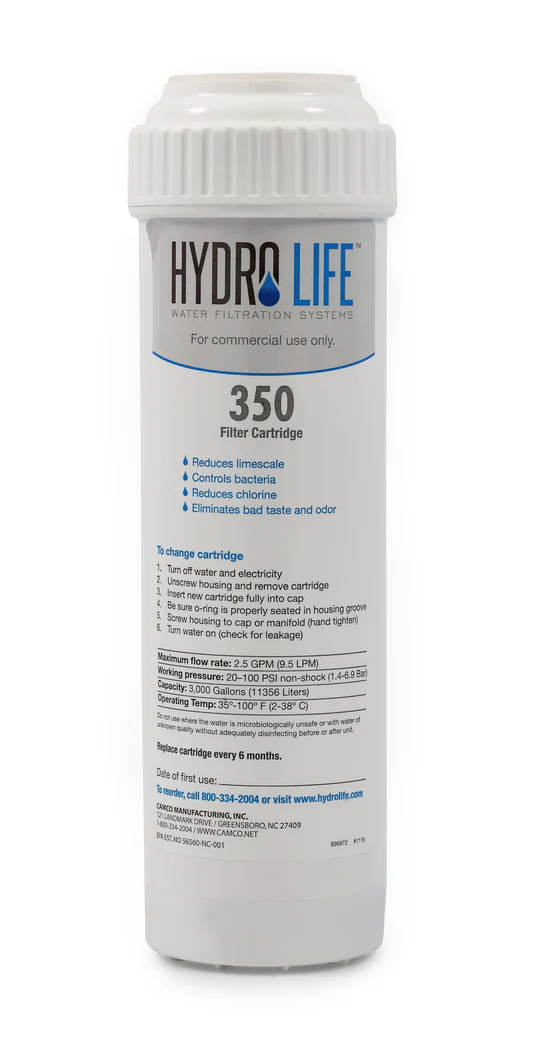 HYDRO LIFE 300 SERIES CARBON / KDF FILTER CARTRIDGE
