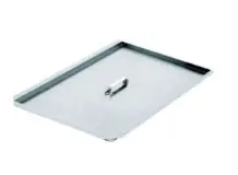 DUKERS STAINLESS STEEL FRYER TANK COVER - COMPATIBLE WITH DCF3 AND DCF4