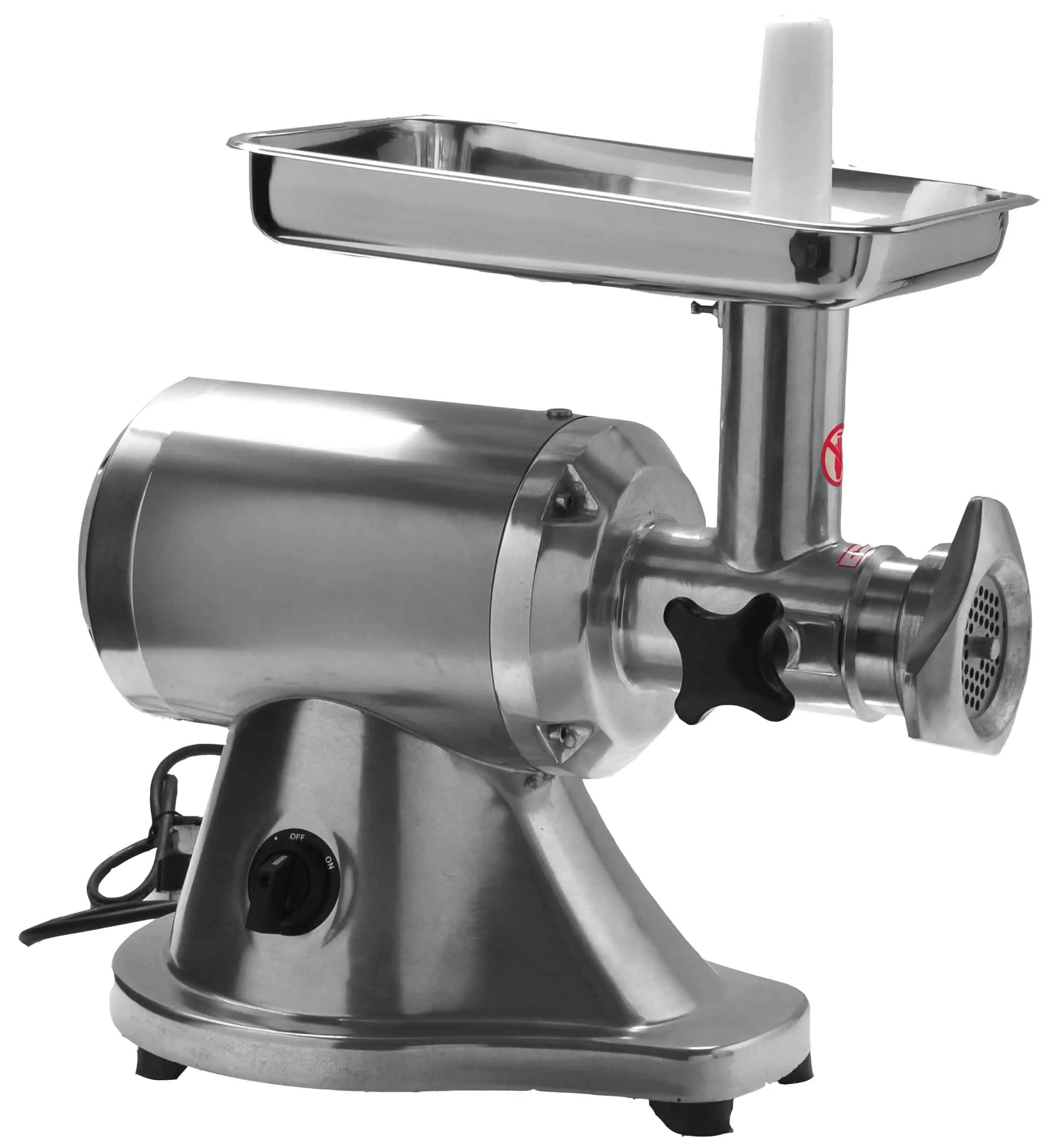 EURODIB ELECTRIC MEAT GRINDER WITH 1 HP MOTOR - FITS #12 PLATES AND BLADES