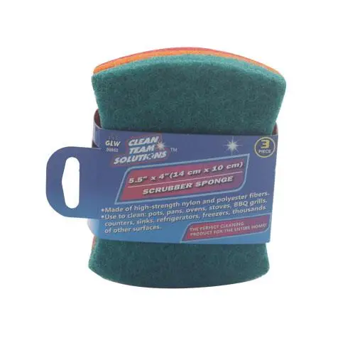 3 PC 5.5 X 4 SCRUBBER SPONGE