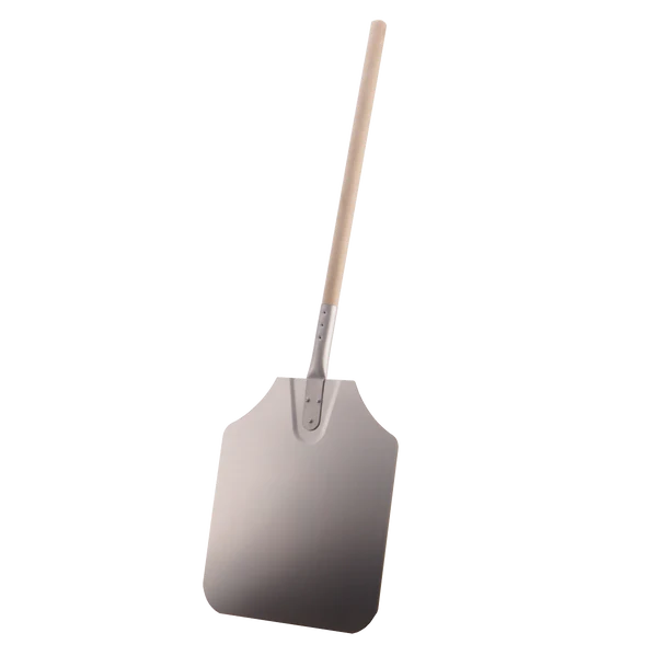 36 INCH ALUMINUM PIZZA PEEL WITH 12 X 14 INCH BLADE