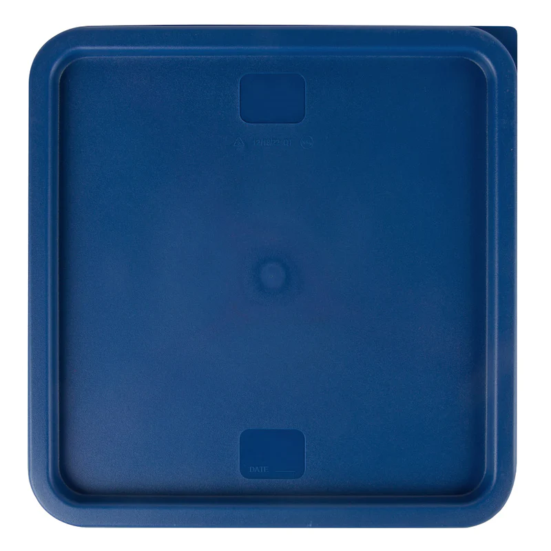 BLUE SQUARE COVER FOR 12; 18; AND 22 QT STORAGE CONTAINERS
