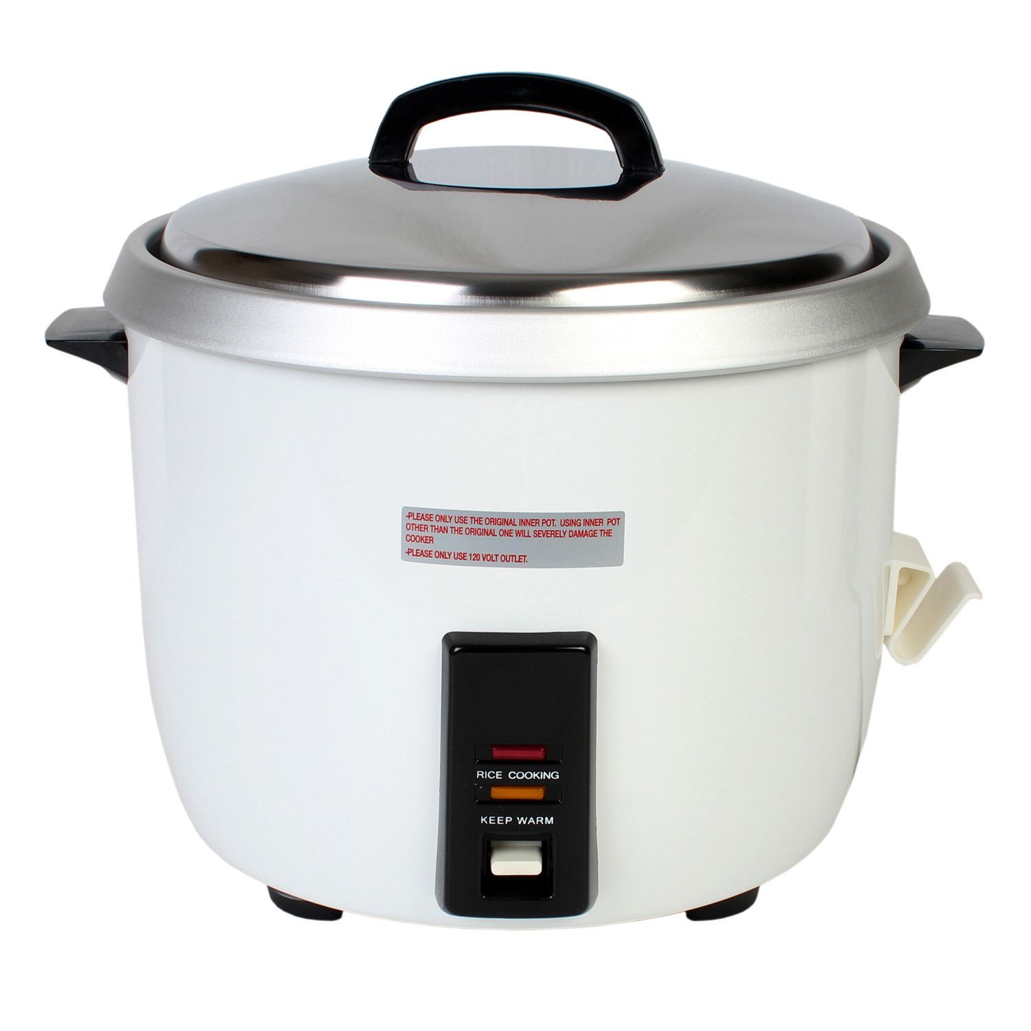 THUNDER GROUP 30 CUP ELECTRIC RICE COOKER WITH REMOVABLE INNER POT - ETL APPROVED