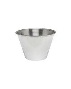 4 OZ STAINLESS STEEL SAUCE CUP