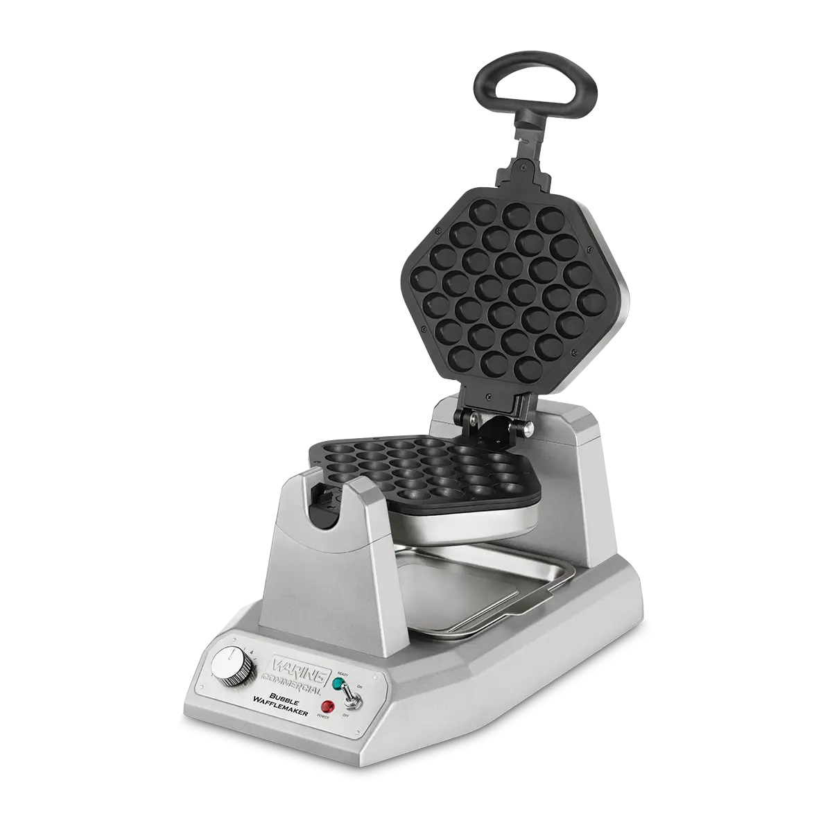 WARING FLIP OVER BUBBLE WAFFLE MAKER 25 HOLE NON-STICK PLATES - NSF APPROVED