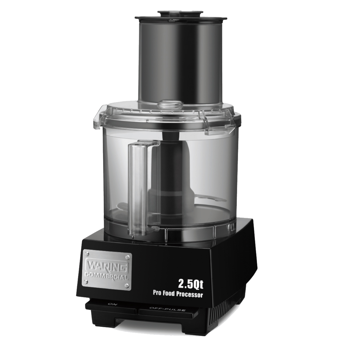 WARING 2-1/2 QT PRO FOOD PROCESSOR WITH SEALED S-BLADE AND SEALED WHIPPING DISC - 3/4 HP - ETL APPROVED