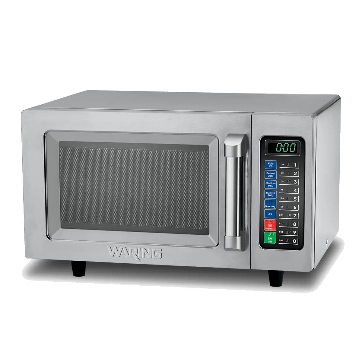 WARING MEDIUM DUTY COMMERCIAL MICROWAVE OVEN WITH 0.9 CUBIC FOOT CAPACITY - PROGRAMABLE - ELECTRIC - ETL APPROVED