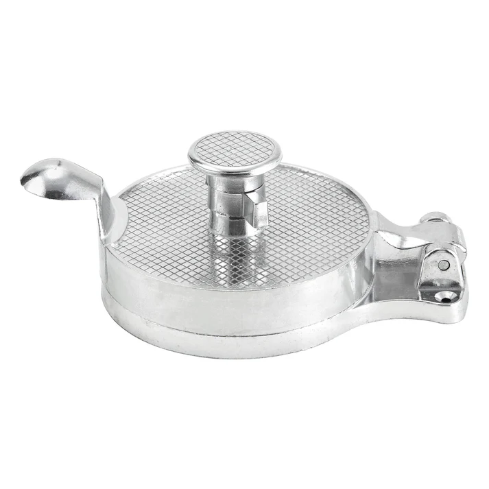 4-1/2 INCH ADJUSTABLE THICKNESS HAMBURGER PRESS - HAND POWERED