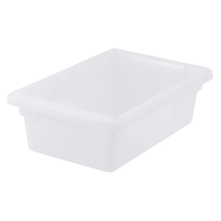 HALF SIZE 6 INCH DEEP POLYPROPYLENE FOOD STORAGE BOX - 3 GALLONS