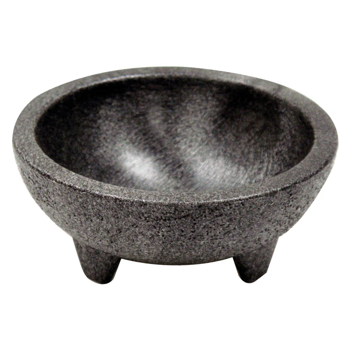 (4) POLYPROPYLENE 4 OZ MOLCAJETE SALSA BOWLS