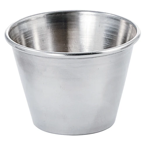 2-1/2 OZ STAINLESS STEEL SAUCE CUP