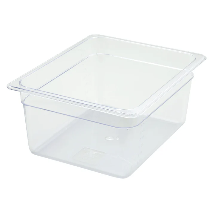 HALF SIZE 6 INCH DEEP ANTI-JAM POLYCARBONATE FOOD PAN