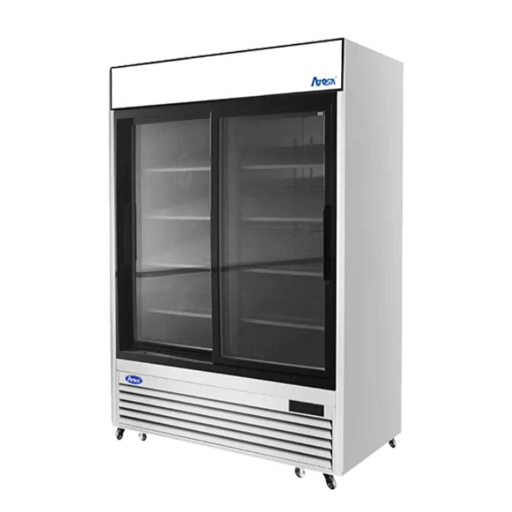 NEW GLASS DOOR REFRIGERATOR 24 INCH WIDE 63 INCH HIGH