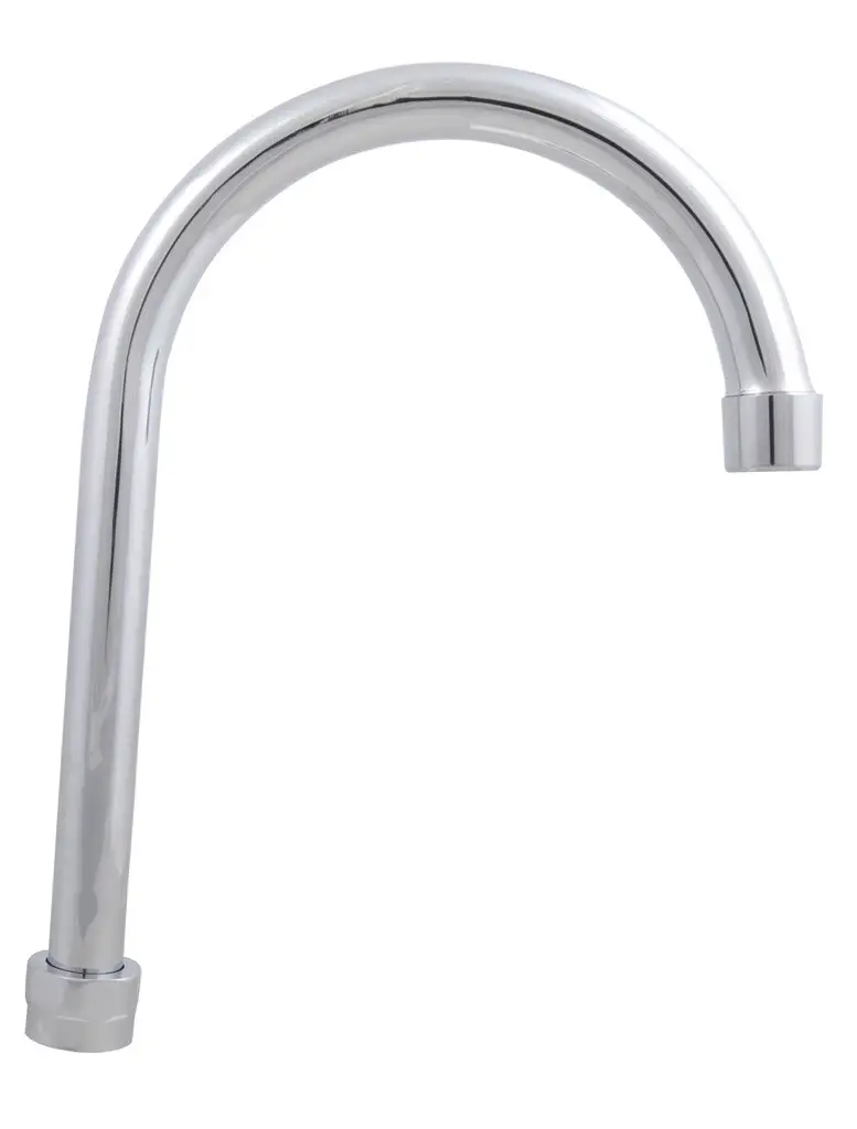 5 INCH HEAVY DUTY GOOSE NECK SPOUT - LEAD FREE - NSF61