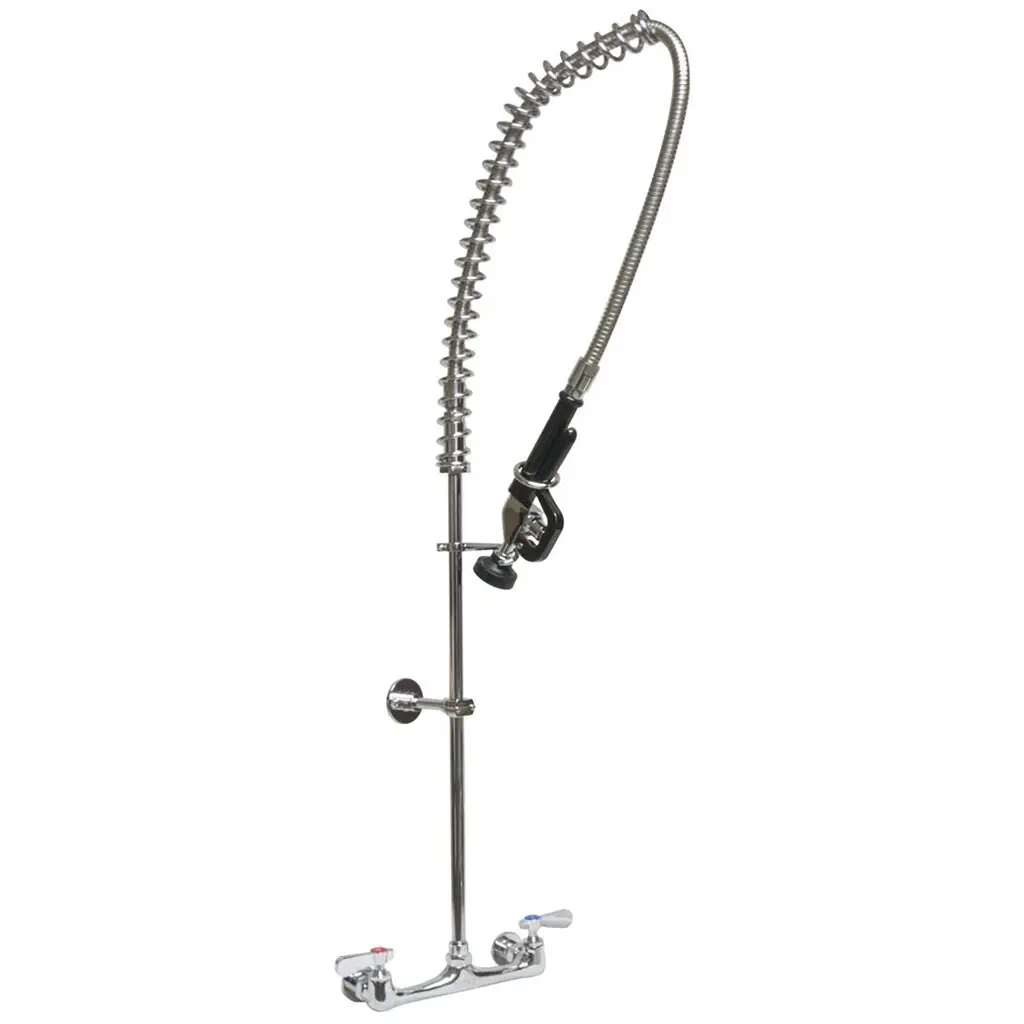 VALUE LINE 8 INCH ON CENTER SPLASH MOUNT PRE-RINSE UNIT - LEAD FREE - NSF61