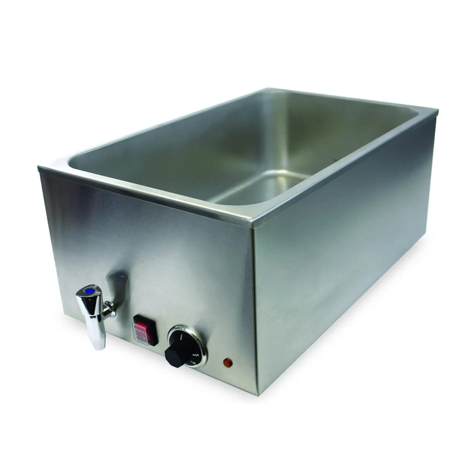 NEW FULL SIZE FOOD WARMER COUNTER-TOP 6.3 GALLON 1200 WATTS