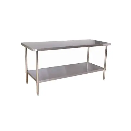 18 X 72 STAINLESS STEEL WORK TABLE WITH SS UNDERSHELF
