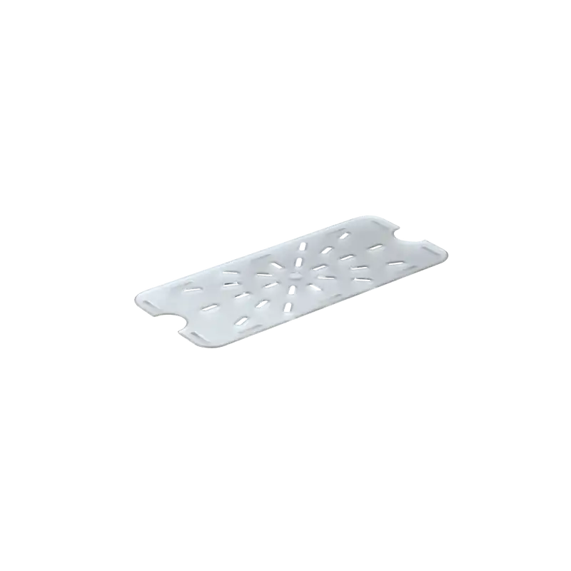 THIRD SIZE POLYCARBONATE DRAIN SHELF
