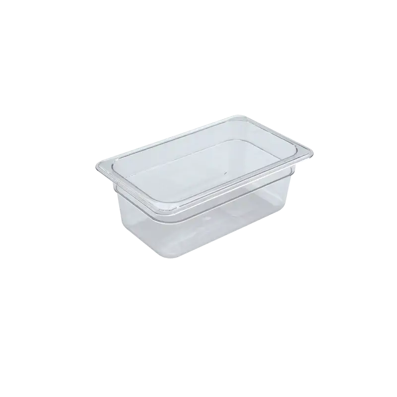 FOURTH SIZE 4 INCH DEEP ANTI-JAM POLYCARBONATE FOOD PAN
