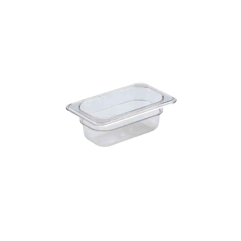 NINTH SIZE 2-1/2 INCH DEEP ANTI-JAM POLYCARBONATE FOOD PAN