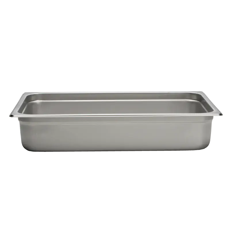 FULL SIZE 4 INCH DEEP ANTI-JAM STAINLESS STEEL STEAM TABLE PAN - 18/8 STAINLESS STEEL