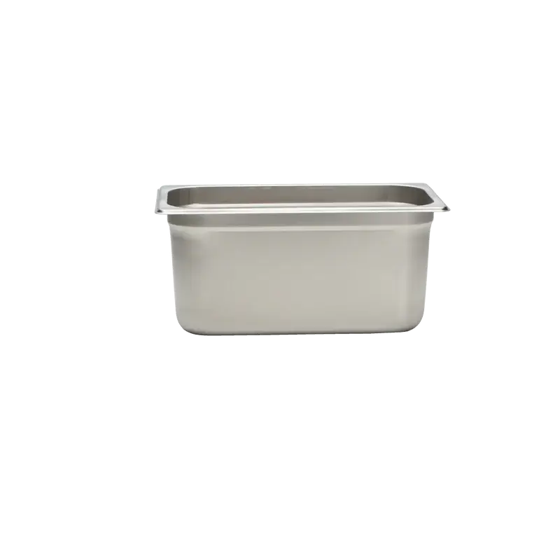 THIRD SIZE 6 INCH DEEP ANTI-JAM STAINLESS STEEL STEAM TABLE PAN - 18/8 STAINLESS STEEL