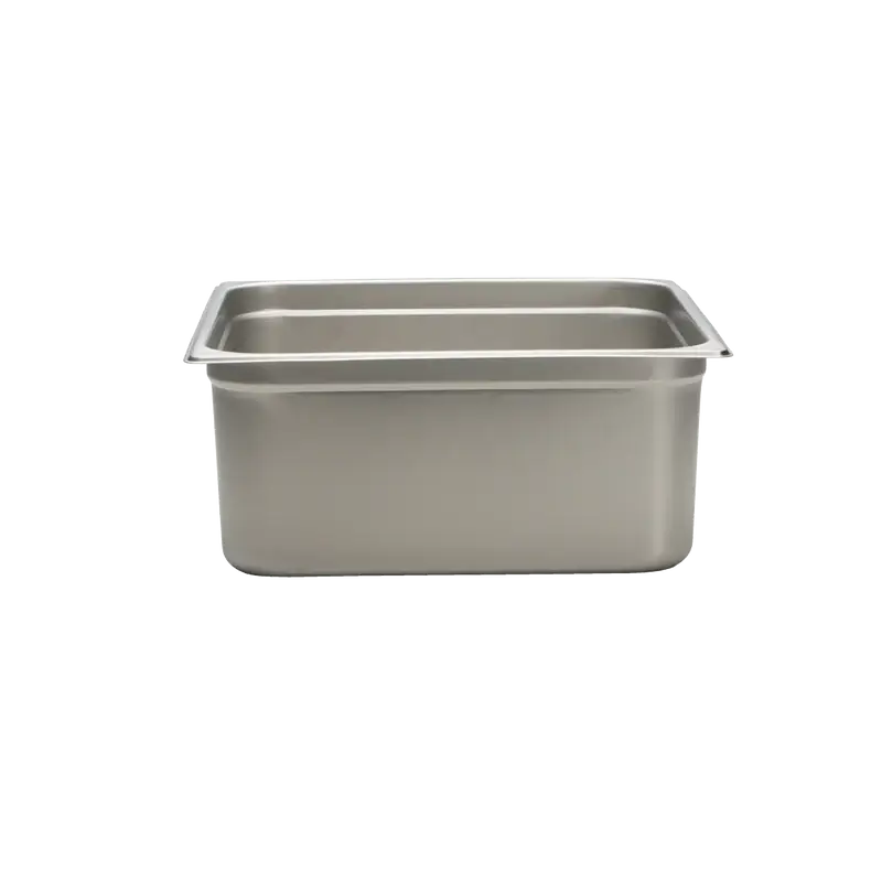 TWO THIRD SIZE 6 INCH DEEP ANTI-JAM STAINLESS STEEL STEAM TABLE PAN - 18/8 STAINLESS STEEL