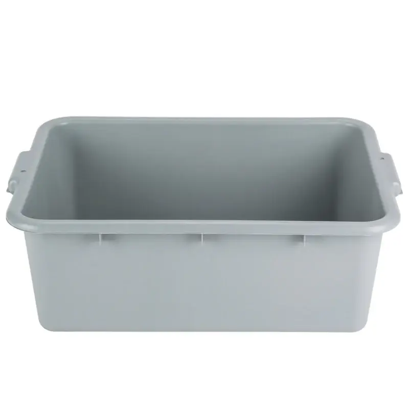 7 INCH DEEP GREY POLYCARBONATE BUS TUB