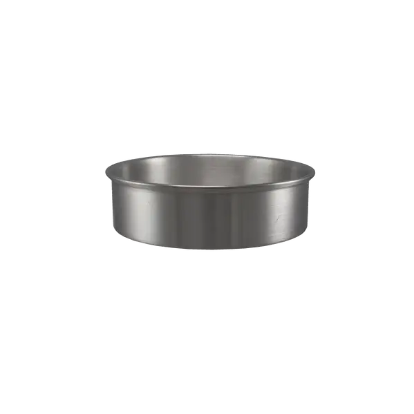 7 INCH ROUND ALUMINUM LAYER CAKE PAN - 2 INCHES DEEP